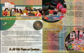 Contoh Foto & Design Company Profile "PT. Sri Indah" by Infonika